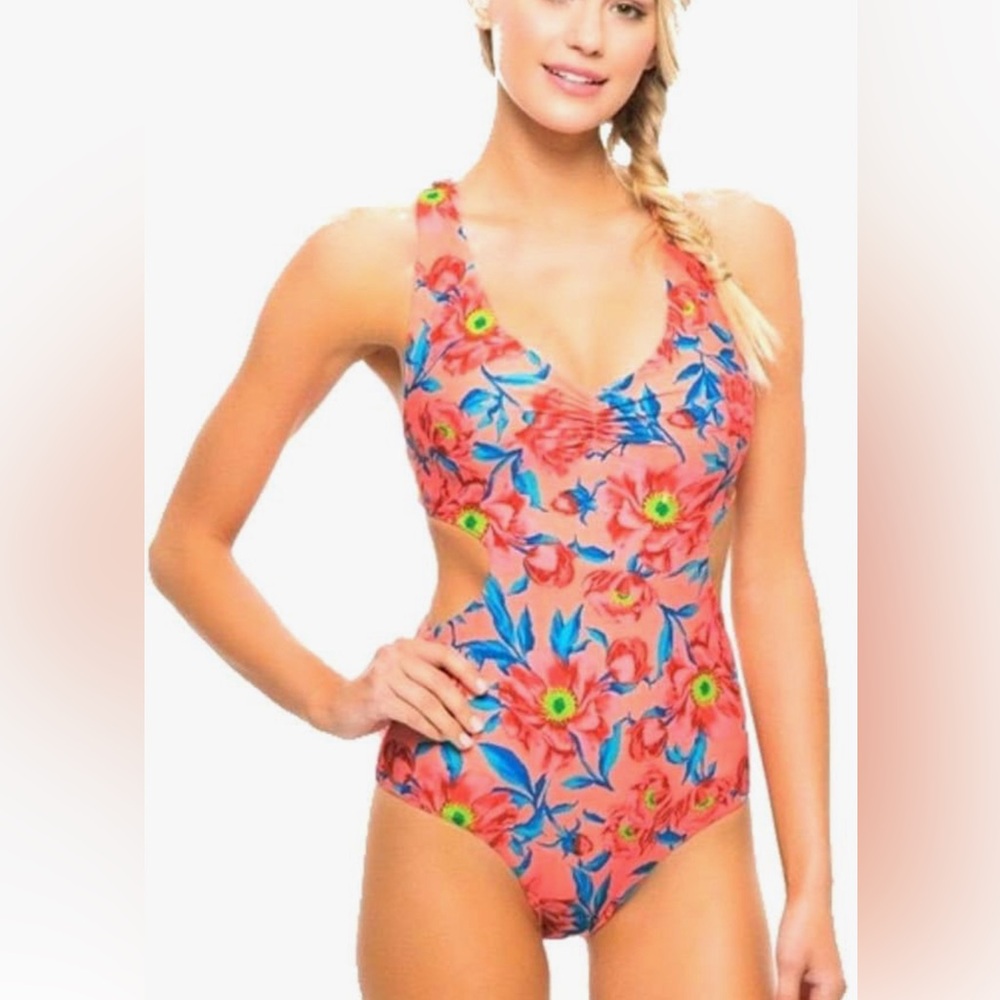 Tori praver Womens racerback one piece swimsuit